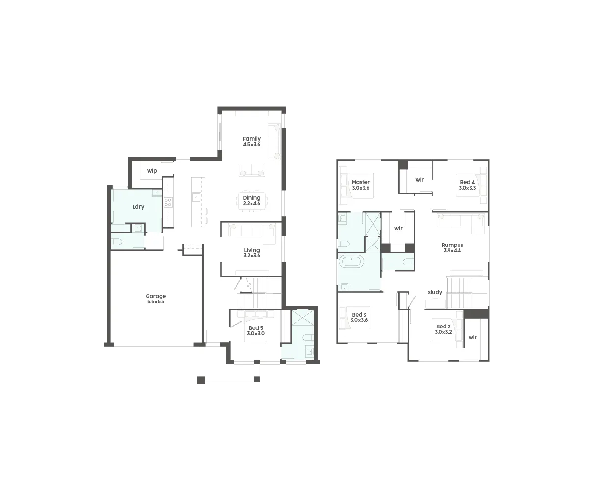 Serenade 28 floor plan