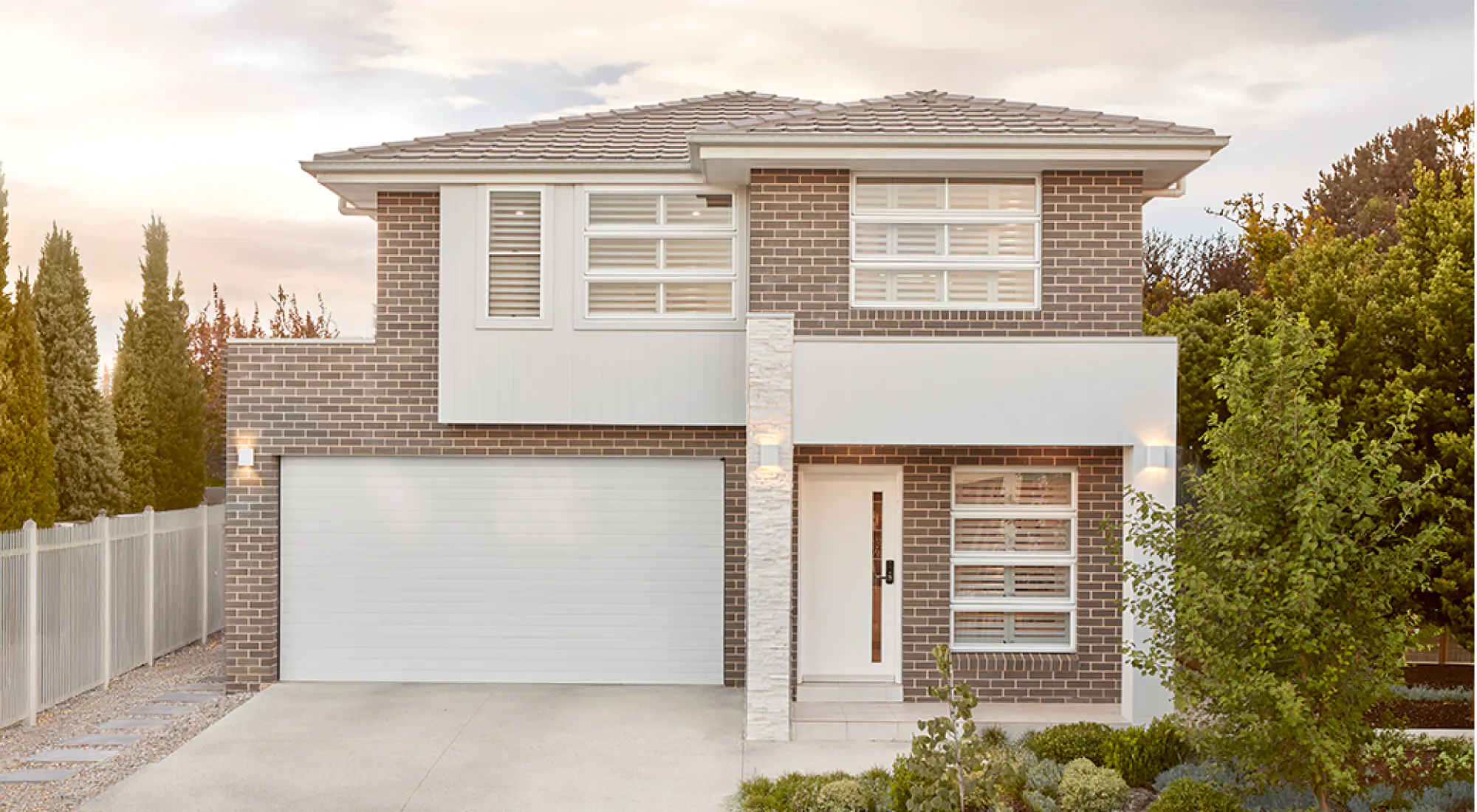 Double storey display home at Leppington HomeWorld