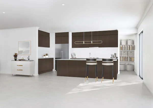 Kitchen in the Bon Ton interior colour style