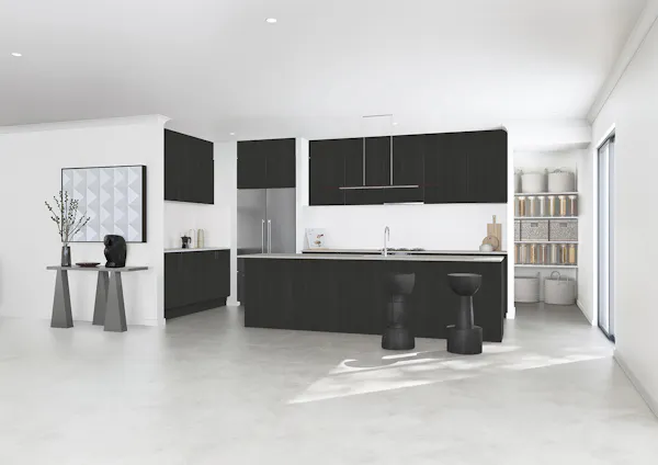 Kitchen in the Museo interior colour style